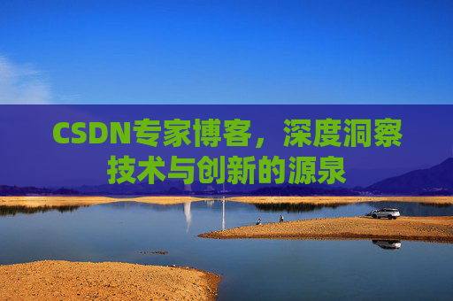 CSDN专家博客，深度洞察技术与创新的源泉